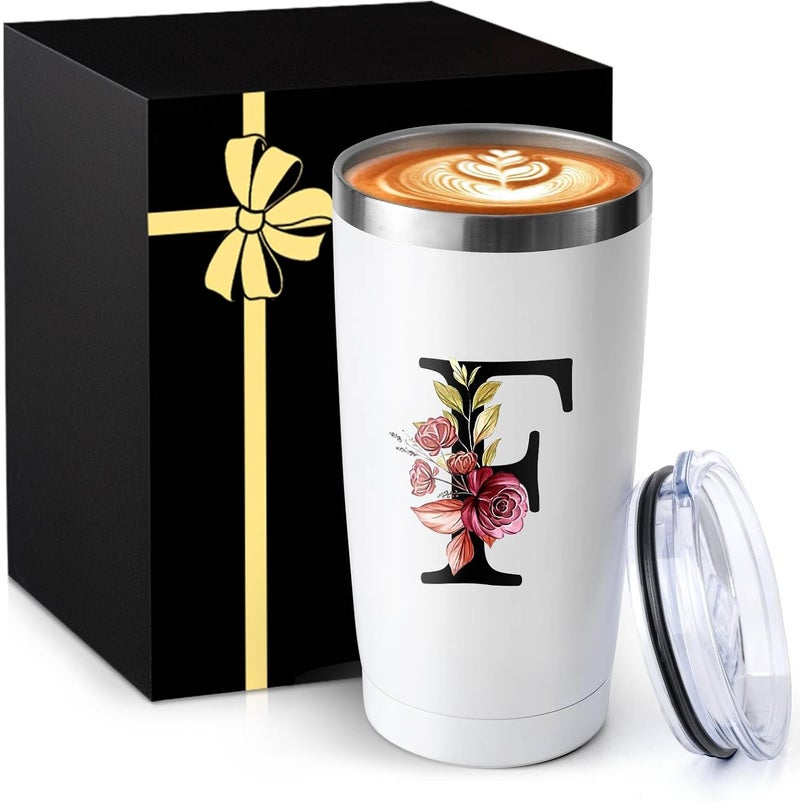 MNZZ 20 Oz Insulated Coffee Cup with Lid Car Tumbler Travel Mug Women Flight Attendant Pet Sitter Caregiver Musicians Dancer Cheerleaders Musician Nanny Hair Stylist Nail Teacher Chaos Coordinator Gift - Image 1